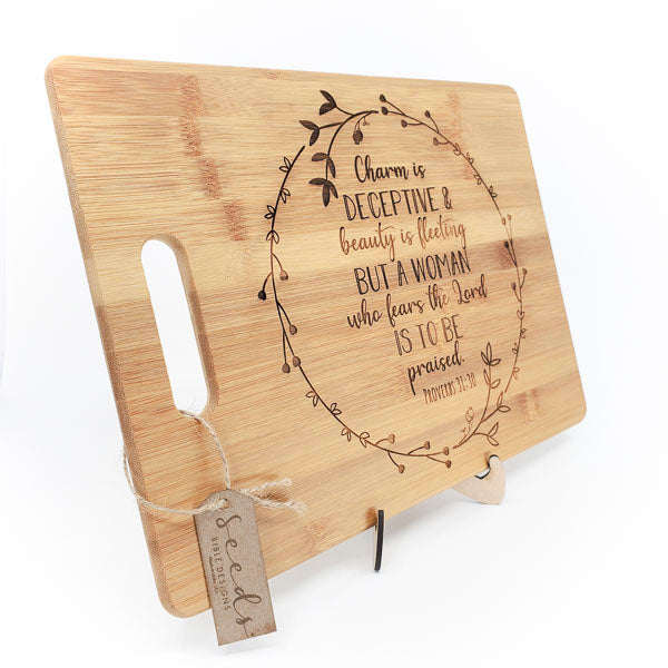 Home Is Where My Family Is - Word - Wooden Engraved - Cutting Board